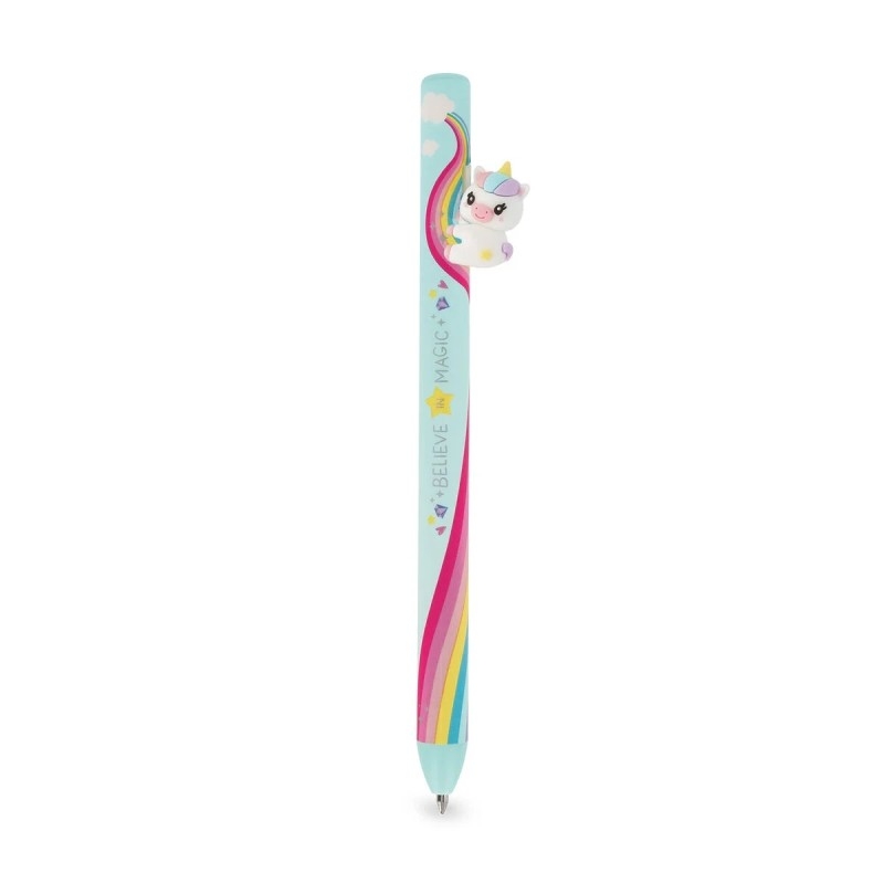 Stylo à bille rétractable - Licorne