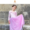 Déguisement - Robe de princesses velours rose 3/4 ans
