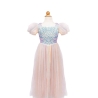 Déguisement - Robe à paillettes Arc en ciel  3/4 ans