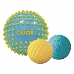 Balles sensorielles bleu