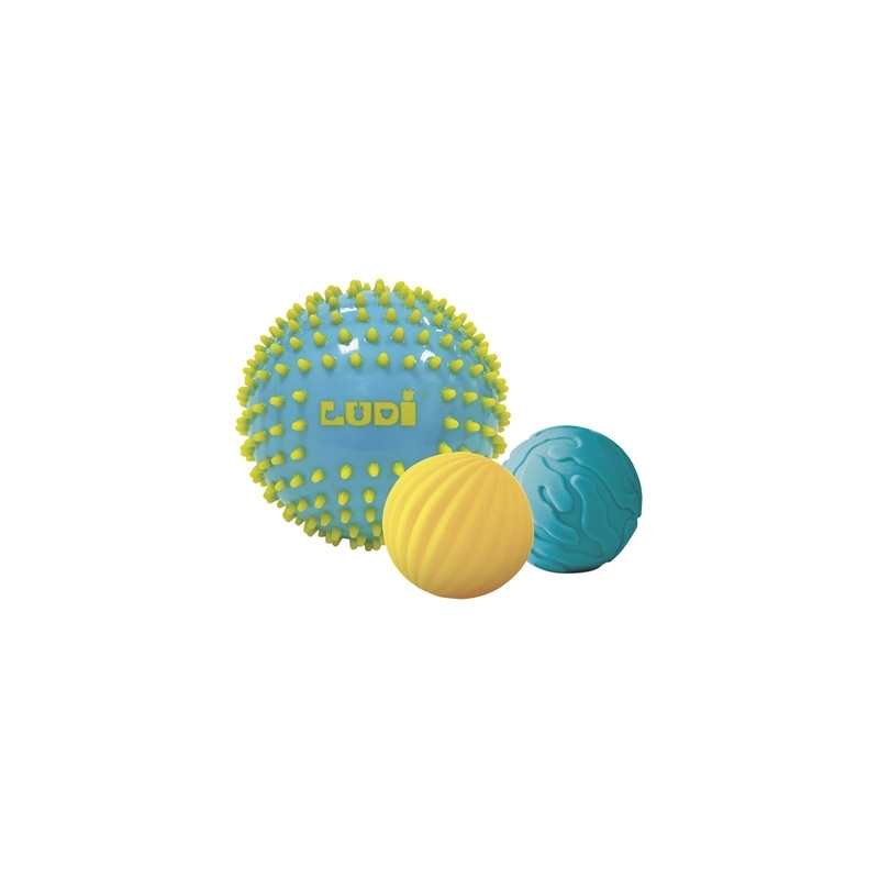Balles sensorielles bleu