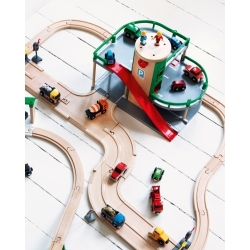 Garage rail  route