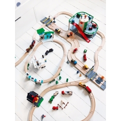 Garage rail  route