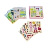 Boîte de jeu magnétique poupée Lilli à habiller