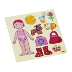 Boîte de jeu magnétique poupée Lilli à habiller