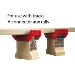 Supports de pont décorés