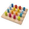 Jeu à enficher anneaux multicolores