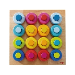Jeu à enficher anneaux multicolores