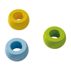 Jeu à enficher anneaux multicolores