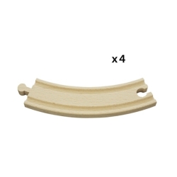 Grands rails courbes  170 mm
