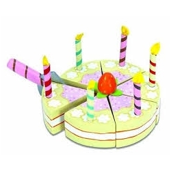 Gâteau d'anniversaire vanille Honeybake