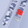 Bracelet camouflage bleu