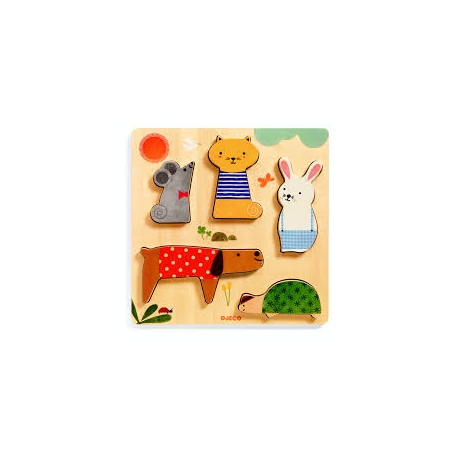 Puzzle relief woddypets