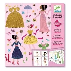 Stickers & paperdolls robes 4 saisons
