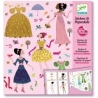 Stickers & paperdolls robes 4 saisons