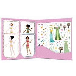Stickers & paperdolls robes 4 saisons