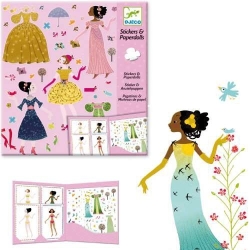 Stickers & paperdolls robes 4 saisons