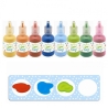 8 couleurs gouaches en bouteilles