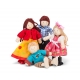 Famille de 4 poupées