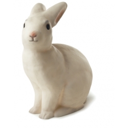 Lampe lapin blanc