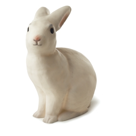 Lampe lapin blanc