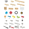 Coffret construction builder 135 pièces