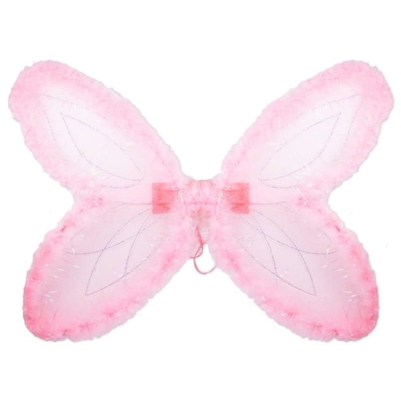 Ailes de papillon rose
