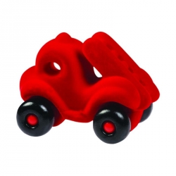 Petite camion de pompier rouge Rubbabu