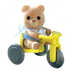 Valisette ours et son tricycle