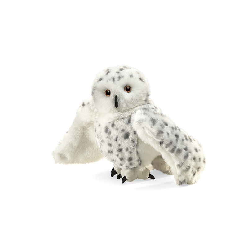 Marionnette hibou des neiges