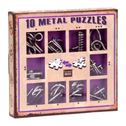 Casse tête métal 10 - Boite Mauve