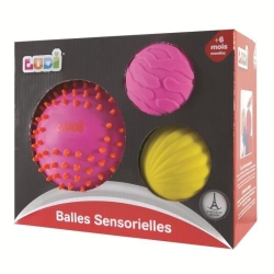 Balles sensorielles rose