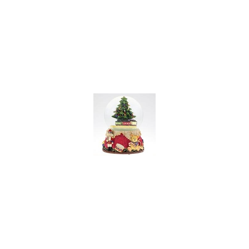 Boule à neige sapin de Noël