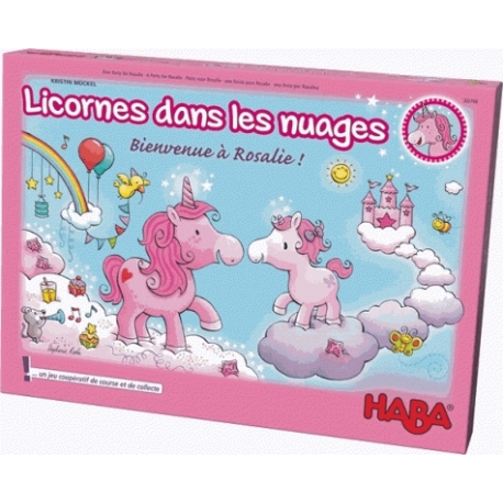 Licornes dans les nuages - Bienvenue à Rosalie!