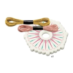 Bracelets kumihimo Céleste