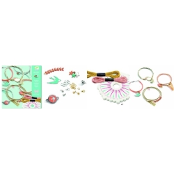 Bracelets kumihimo Céleste