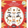 Tatouage - Stickers visage Léopard