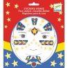 Tatouage - Stickers visage Super héros