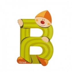 Lettre clown B
