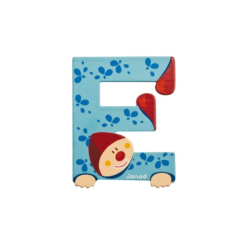 Lettre clown E