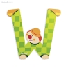Lettre clown W