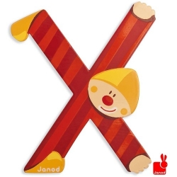 Lettre clown X