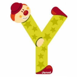 Lettre clown Y