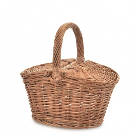 Panier osier pic-nic