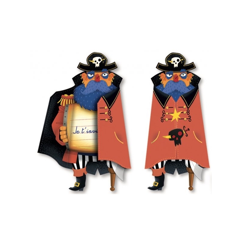 Invitations - Pirate