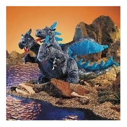 Marionnette dragon beu