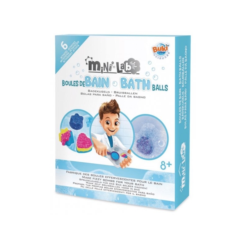 Mini lab boule de bain
