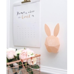 Cutty clock rose pastel
