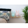 Cutty clock bleu pastel