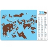 Set de table Animaux de l'ère glacière